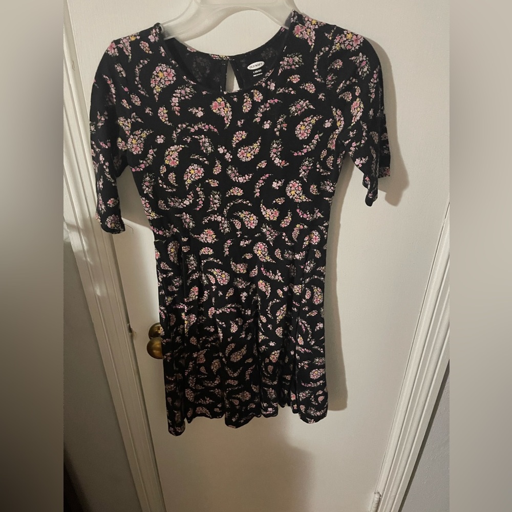 Old Navy Girls size 10-12 dress, knee length, gently worn